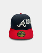 ATL navy/red New Era 59Fifty hat