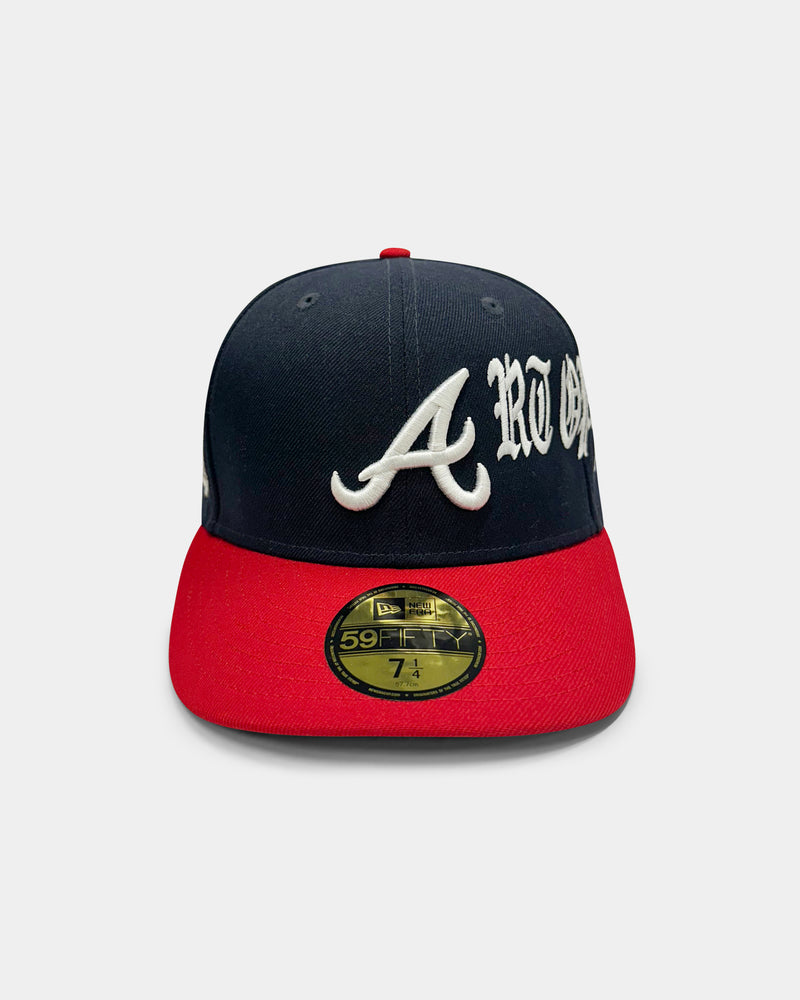 ATL navy/red New Era 59Fifty hat