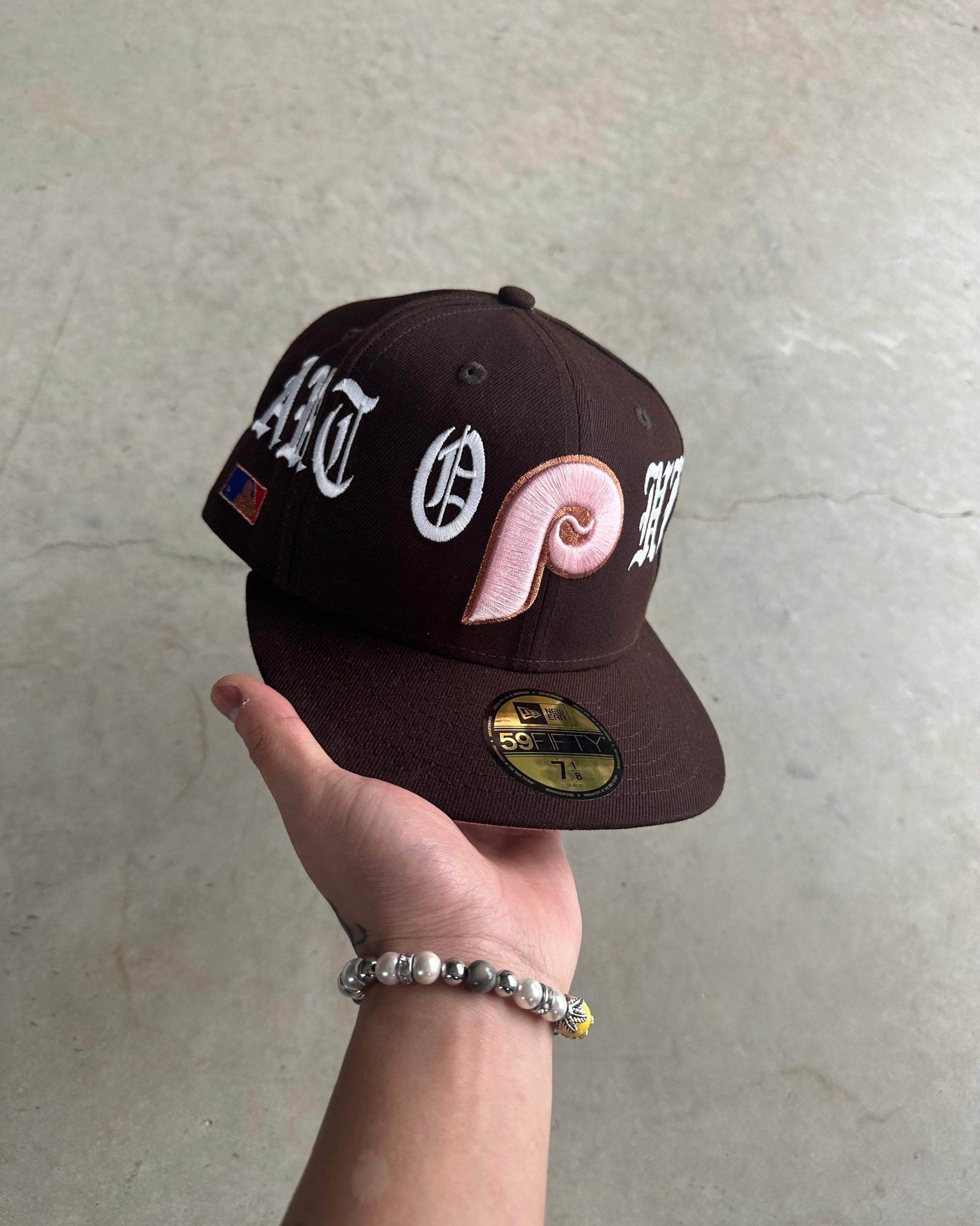 Burnt copper New Era 59Fifty hat