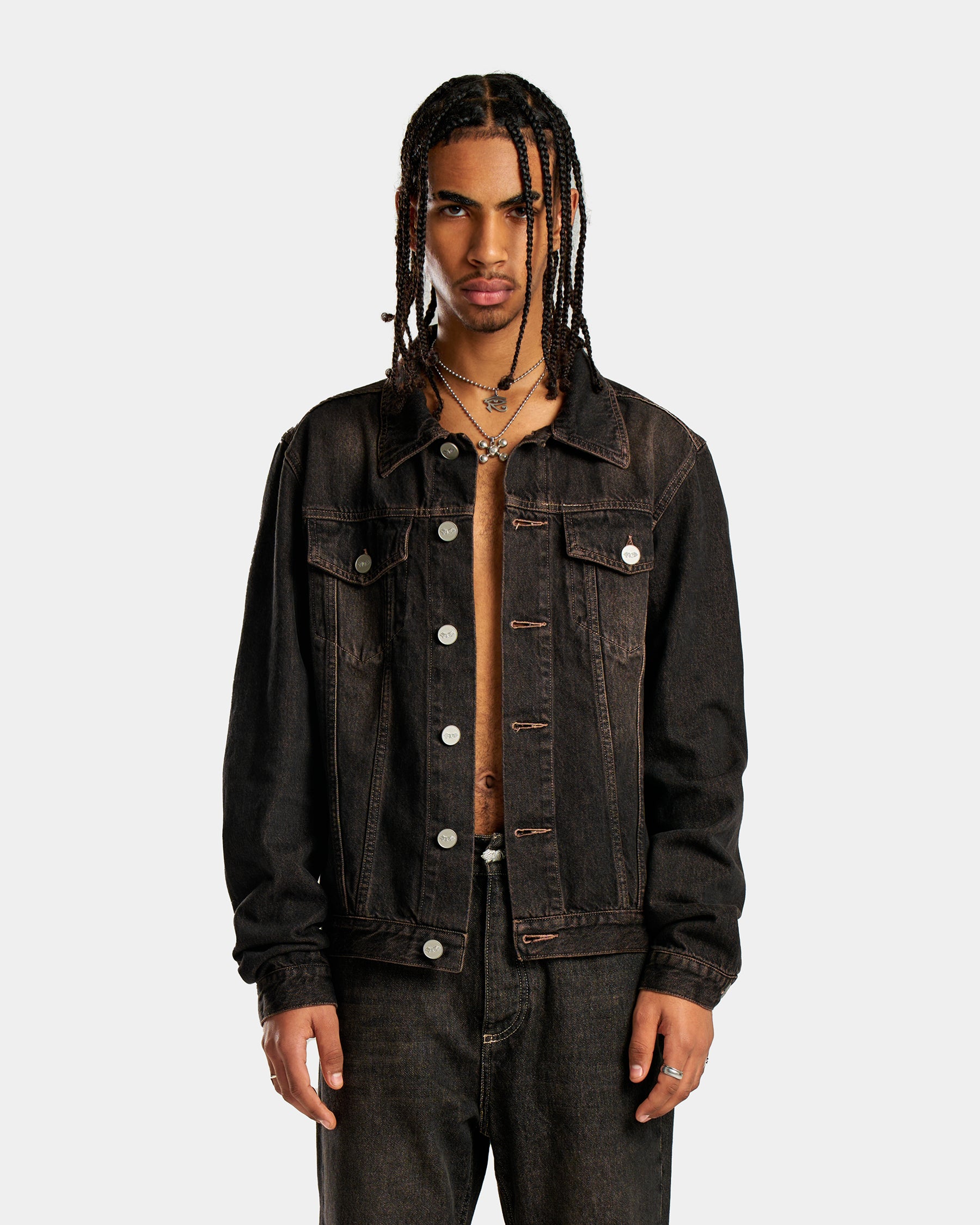 Venus Cropped Denim Jacket