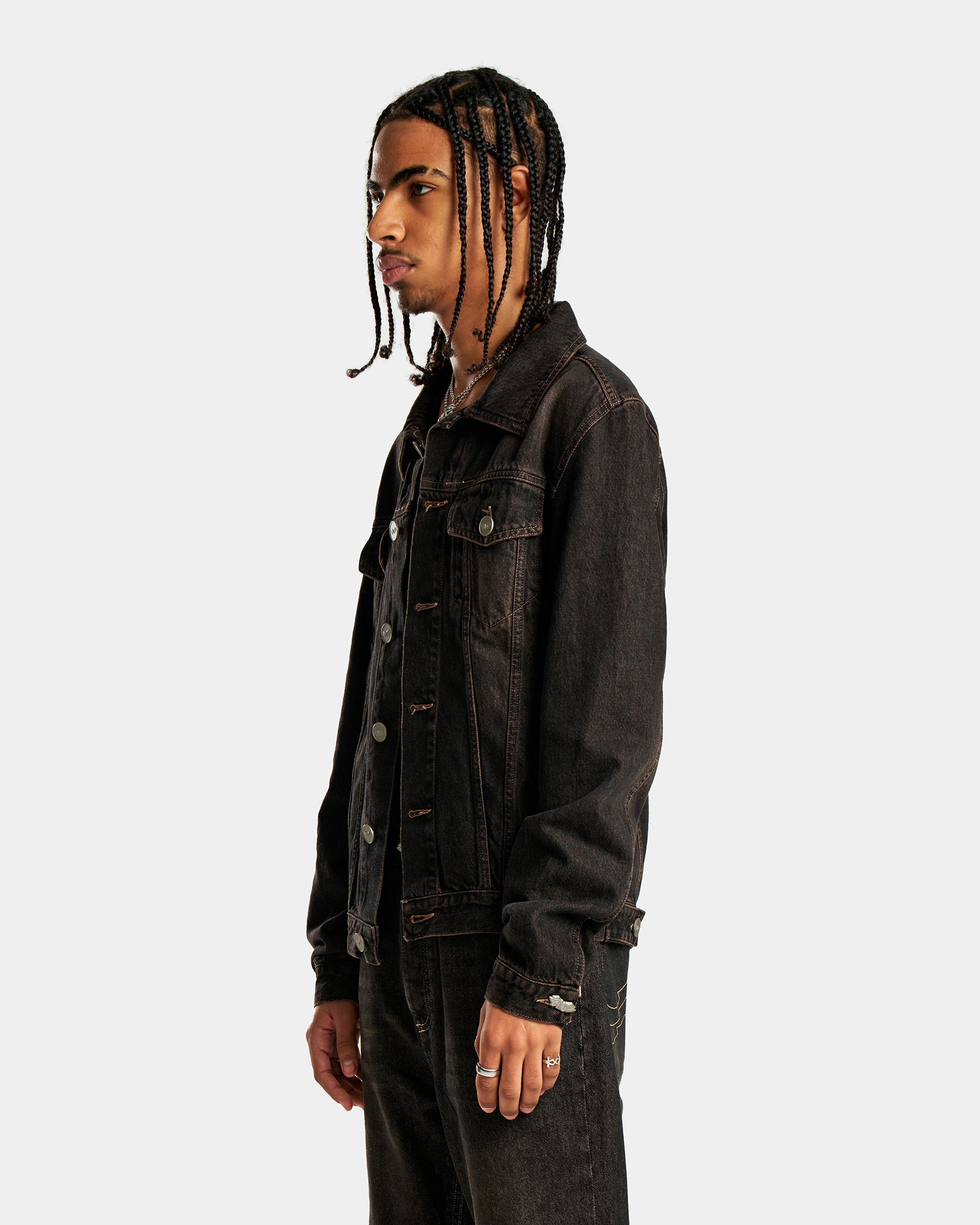 Venus Cropped Denim Jacket