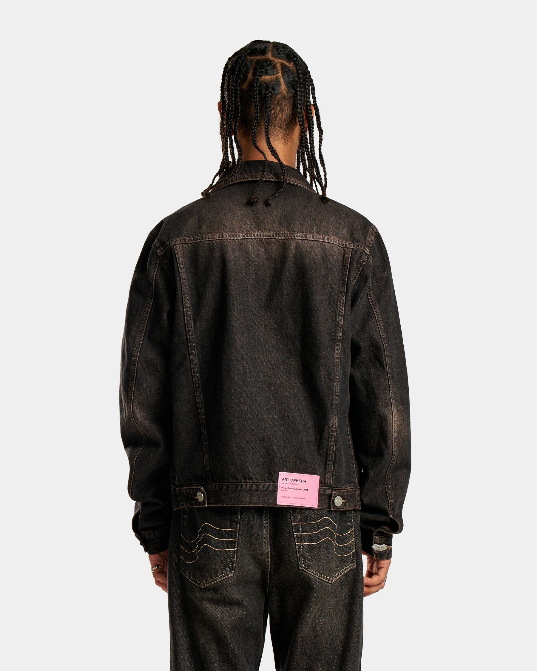 Venus Cropped Denim Jacket