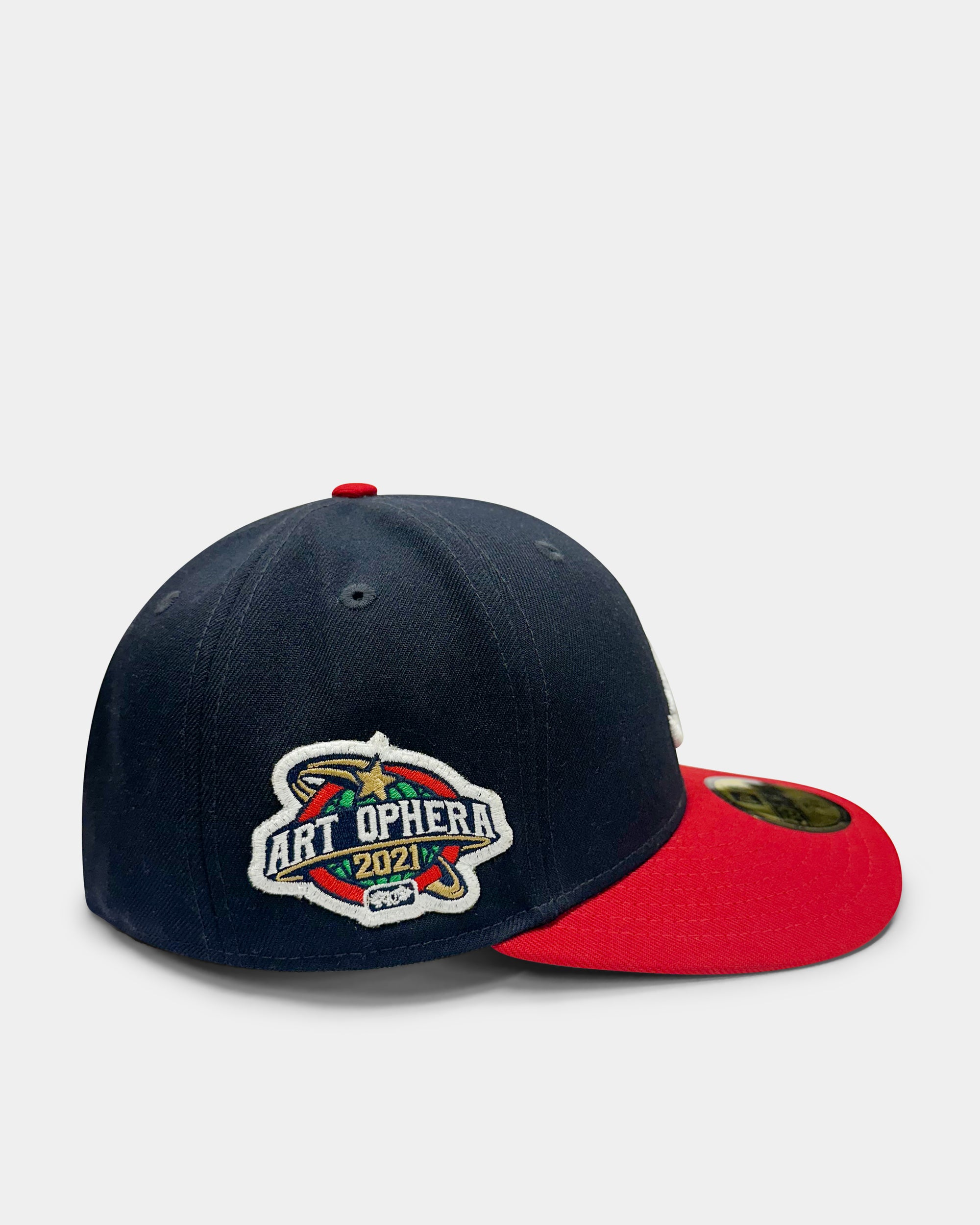 ATL navy/red New Era 59Fifty hat