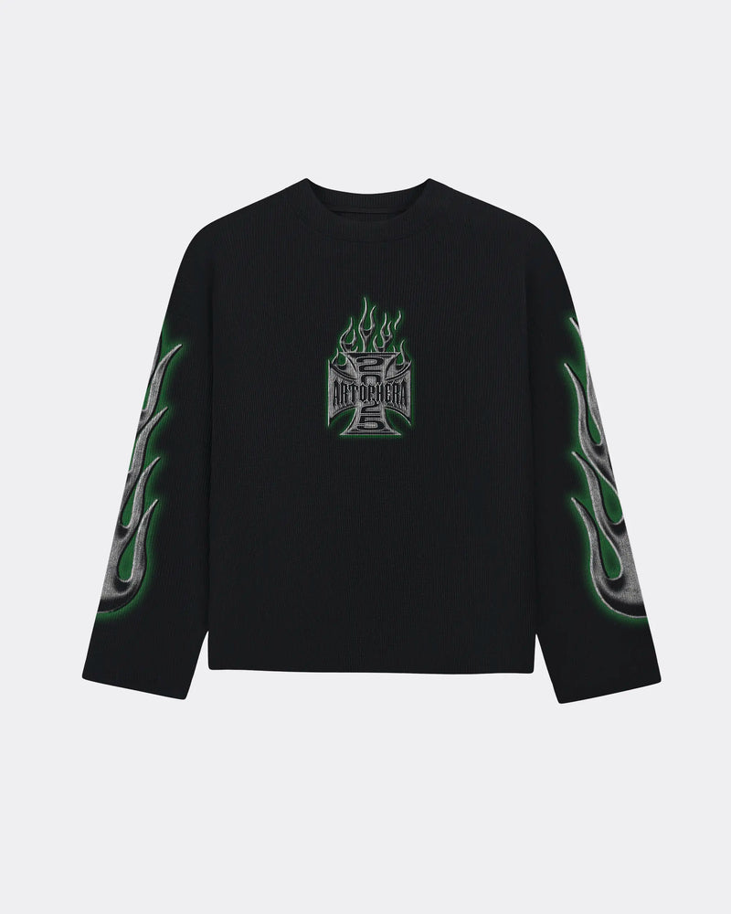 Burnt Idols Waffle Longsleeve
